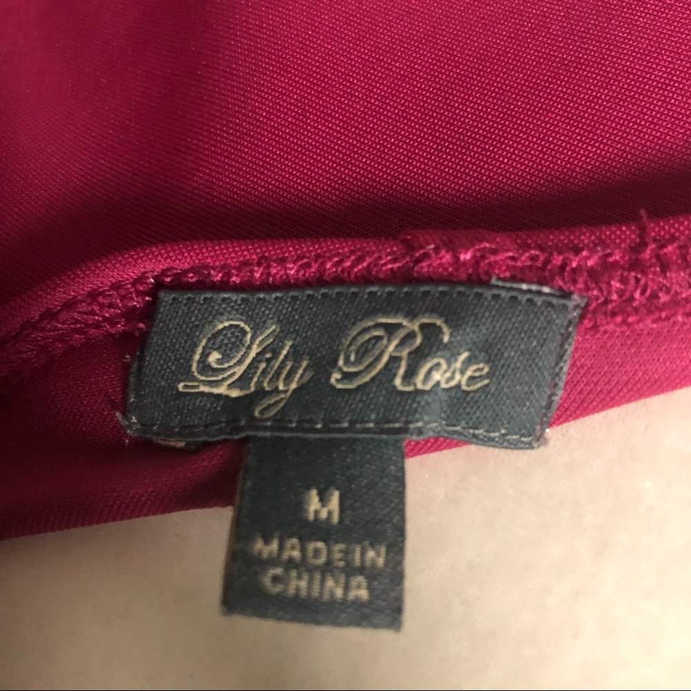 Lily Rose Dress Asymmetrical One Sleeve - Picture 3 of 3